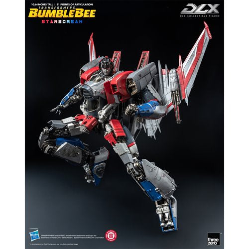 Transformers: Bumblebee Starscream DLX Action Figure
Threezero Transformers Action Figures
Item Number: TH3Z0943WNK