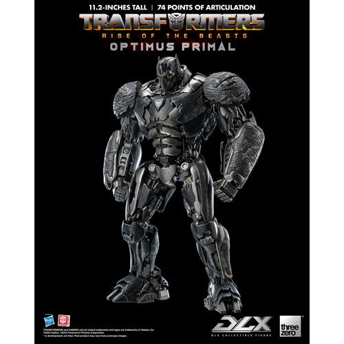 Transformers: Rise of the Beasts Optimus Primal DLX Action Figure
Transformers Threezero Action Figures
Item Number: TH3Z0565WNK