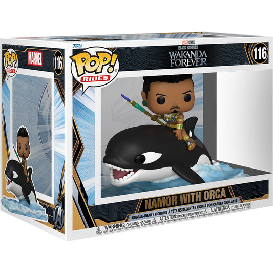 Black Panther: Wakanda Forever Namor with Orca Funko Pop! Vinyl Ride