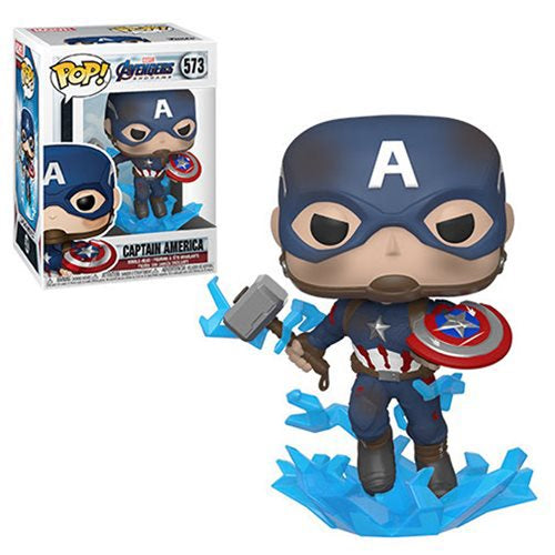 Avengers: Endgame Captain America with Broken Shield Funko Pop! Vinyl Figure #573