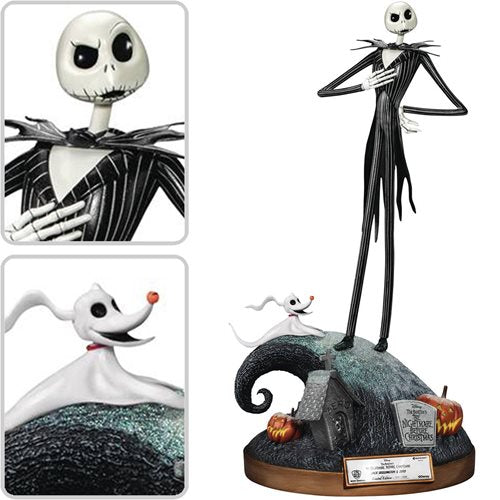 The Nightmare Before Christmas Jack Skellington and Zero MC-076 Master Craft Statue
The Nightmare Before Christmas Beast Kingdom Statues
Item Number: DC524354WNK