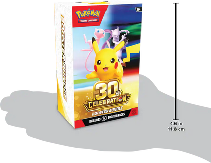 Pokémon TCG: 30th Celebration Booster Bundle – 6 Booster Packs