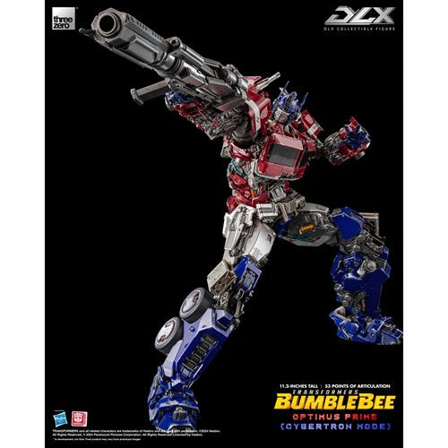 Transformers: Bumblebee Optimus Prime Cybertron Mode DLX Action Figure
Transformers Threezero Action Figures
Item Number: TH3Z0650WNK