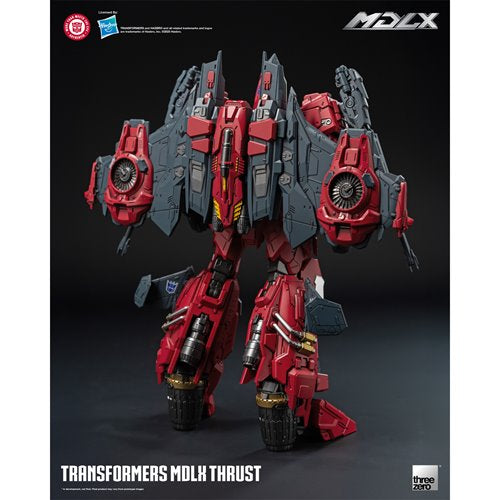 Transformers Thrust MDLX Action Figure
Transformers Threezero Action Figures
Item Number: TH3Z0889WNK
