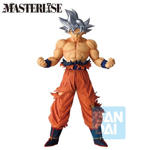 Dragon Ball Super Son Goku Ultra Instinct The Chronicle Of Goku Ichibansho Masterlise Statue
Dragon Ball Ichibansho Statues
Item Number: BLFBAS72376WNK1