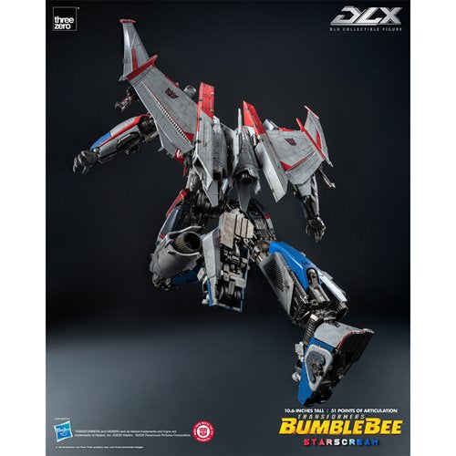 Transformers: Bumblebee Starscream DLX Action Figure
Threezero Transformers Action Figures
Item Number: TH3Z0943WNK