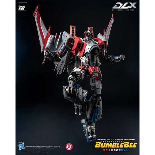Transformers: Bumblebee Starscream DLX Action Figure
Threezero Transformers Action Figures
Item Number: TH3Z0943WNK