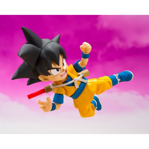 Dragon Ball Daima Son Goku Mini S.H.Figuarts Action Figure
Dragon Ball Bandai Tamashii Nations Action Figures
Item Number: BLFBAS66638WNK