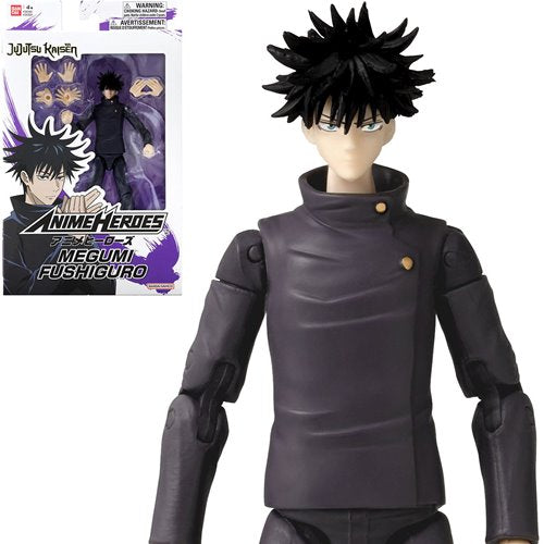 Jujutsu Kaisen Anime Heroes Megumi Fushiguro Action Figure
Jujutsu Kaisen Bandai Namco Action Figures
Item Number: BA36984WNK