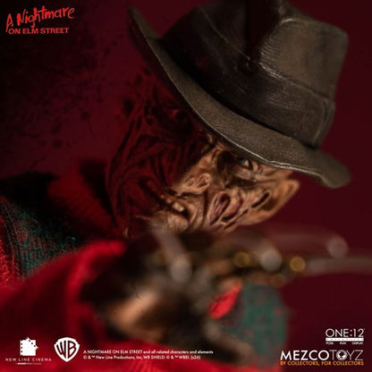 A Nightmare on Elm Street Freddy Krueger One:12 Collective Action Figure
Nightmare on Elm Street Mezco Toyz Action Figures
Item Number: MZ77390WNK1