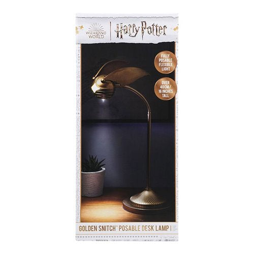 Harry Potter Golden Snitch Posable Desk Lamp
Harry Potter Paladone Products Lamps
Item Number: PP12796HPWNK