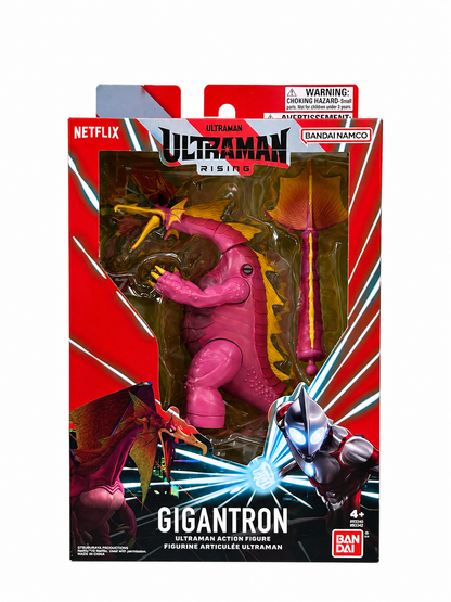 Ultraman: Rising Gigantron 5-Inch Soft Vinyl Deluxe Kaiju Figure
Ultraman Bandai Namco Vinyl Figures and Banks