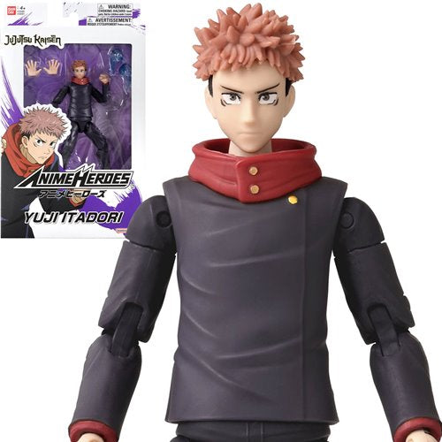 Jujutsu Kaisen Anime Heroes Yuji Itadori Action Figure
Jujutsu Kaisen Bandai Namco Action Figures
Item Number: BA36981WNK