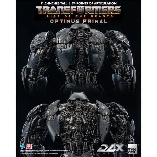 Transformers: Rise of the Beasts Optimus Primal DLX Action Figure
Transformers Threezero Action Figures
Item Number: TH3Z0565WNK