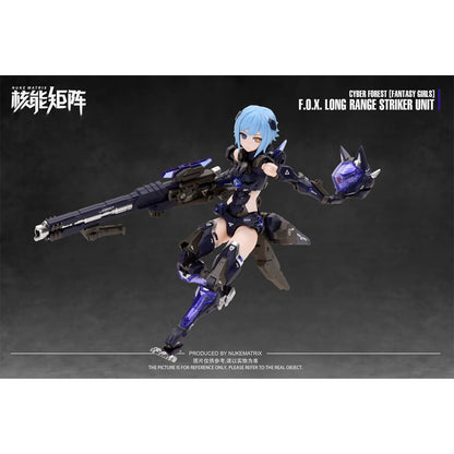 Cyber Forest Fantasy Girls F.O.X. Long Range Striker Unit Vivienne 1:12 Scale Model Kit