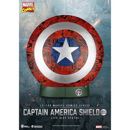 Marvel Comics Series Captain America Life Size Shield LS-100 Master Craft Statue
Captain America Beast Kingdom Statues and Busts
Item Number: DC245820WNK