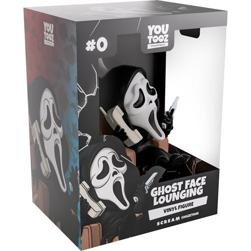 Scream Collection Ghost Face Lounging Vinyl Figure #0
Scream Youtooz Vinyl Figures and Banks
Item Number: YT51625WNK