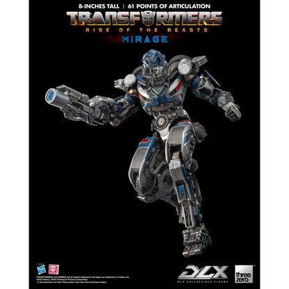 Transformers: Rise of the Beasts Mirage DLX Action Figure
Transformers Threezero Action Figures
Item Number: TH3Z0564WNK