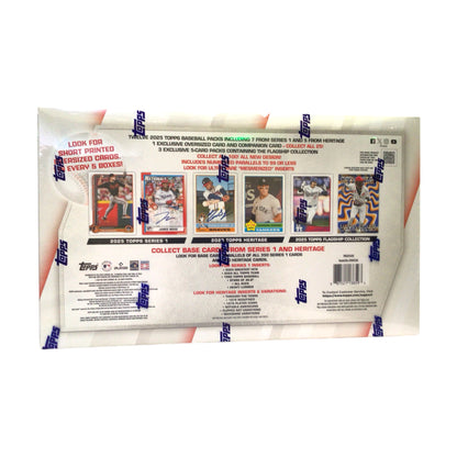 2025 Topps Baseball – The Flagship Collection Box (Series 1, Series 2 & Heritage