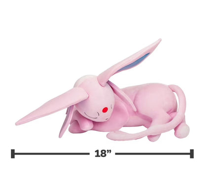 Pokémon Espeon Sleeping Plush – 18 Inch