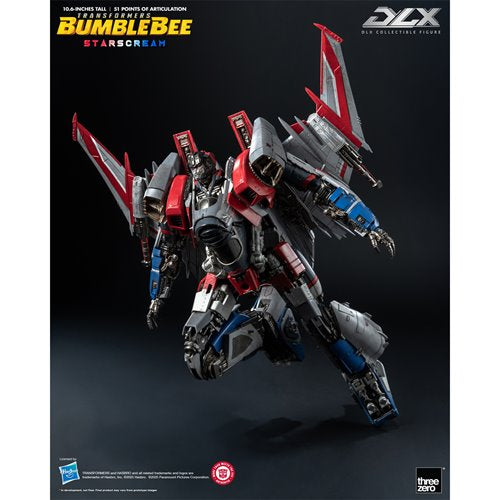 Transformers: Bumblebee Starscream DLX Action Figure
Threezero Transformers Action Figures
Item Number: TH3Z0943WNK