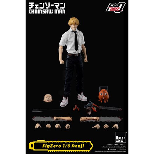 Chainsaw Man Denji FigZero 1:6 Scale Action Figure
Threezero Chainsaw Man Action Figures
Item Number: TH3Z0407WNK1