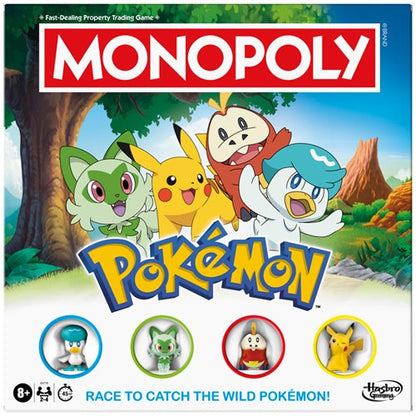 Pokemon Edition Monopoly Game
Pokemon Hasbro Games
Item Number: HSG0716SNK