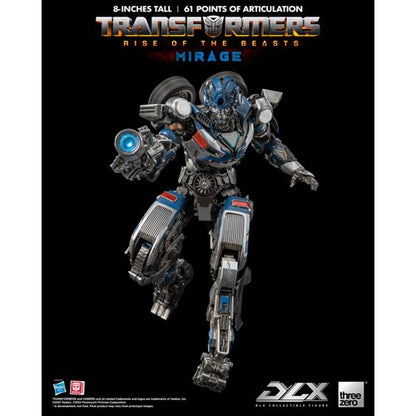 Transformers: Rise of the Beasts Mirage DLX Action Figure
Transformers Threezero Action Figures
Item Number: TH3Z0564WNK