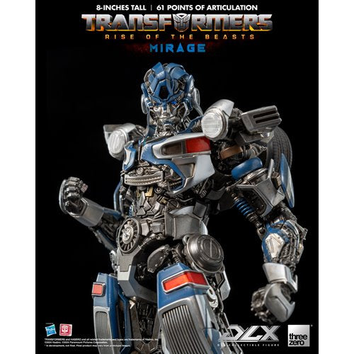 Transformers: Rise of the Beasts Mirage DLX Action Figure
Transformers Threezero Action Figures
Item Number: TH3Z0564WNK