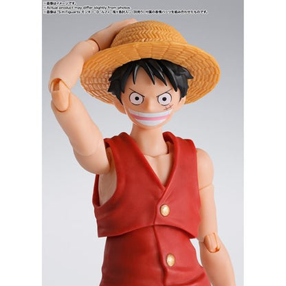 One Piece Monkey D. Luffy Romance Dawn S.H.Figuarts Action Figure - Reissue
One Piece Bandai Tamashii Nations Action Figures
Item Number: BLFBAS66473WNK