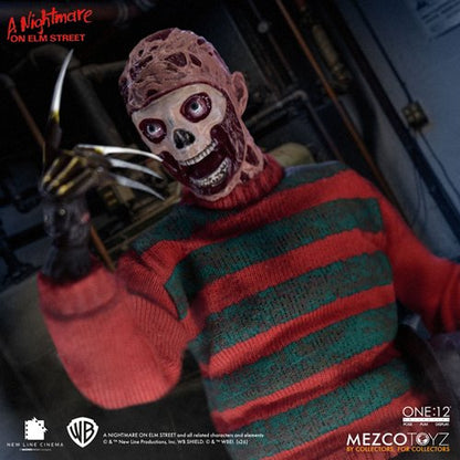 A Nightmare on Elm Street Freddy Krueger One:12 Collective Action Figure
Nightmare on Elm Street Mezco Toyz Action Figures
Item Number: MZ77390WNK1