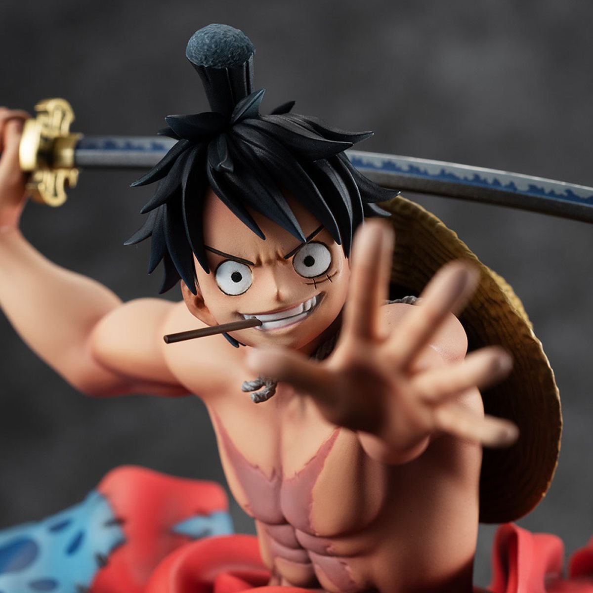 One Piece Portrait of Pirates Warriors Alliance Monkey D. Luffy Taro Version Statue - ReRun