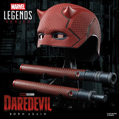 Daredevil Marvel Legends Daredevil: Born Again Mask and Billy Club Prop Replicas
Daredevil Hasbro Prop Replicas
Item Number: HSG1598WNK1