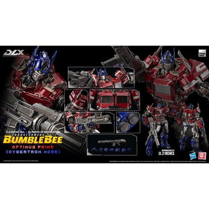 Transformers: Bumblebee Optimus Prime Cybertron Mode DLX Action Figure
Transformers Threezero Action Figures
Item Number: TH3Z0650WNK