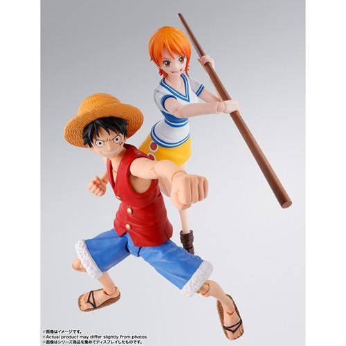 One Piece Monkey D. Luffy Romance Dawn S.H.Figuarts Action Figure - Reissue
One Piece Bandai Tamashii Nations Action Figures
Item Number: BLFBAS66473WNK