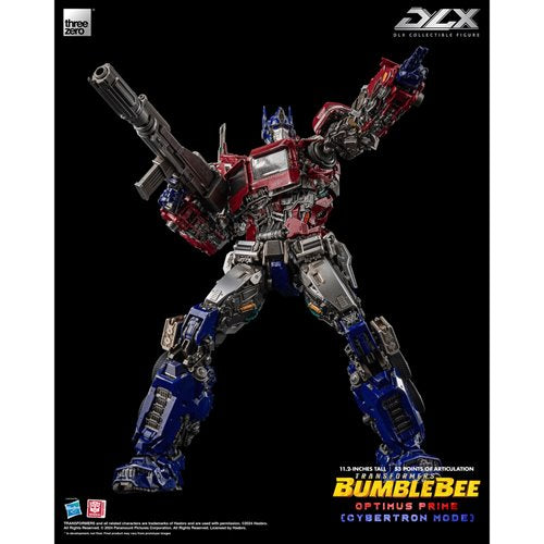 Transformers: Bumblebee Optimus Prime Cybertron Mode DLX Action Figure
Transformers Threezero Action Figures
Item Number: TH3Z0650WNK