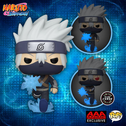 Naruto: Shippuden Young Kakashi Hatake with Chidori Glow-in-the-Dark Funko Pop! Vinyl Figure - AAA Anime Exclusive