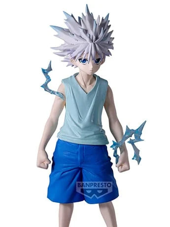 Hunter × Hunter Hunting Archives Killua Figure with Acrylic Stand – 7.9”. Items #SAN71964WNK
