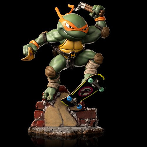 Teenage Mutant Ninja Turtles Michelangelo MiniCo. Vinyl Figure
Teenage Mutant Ninja Turtles Iron Studios Vinyl Figures and Banks
Item Number: RN31950164WNK