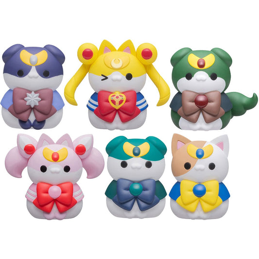 Sailor Moon Sailor Mewn Vol. 2 Pretty Guardian Sailor Moon MegaHouse Mega Cat Project Mini-Figure 6-Pack