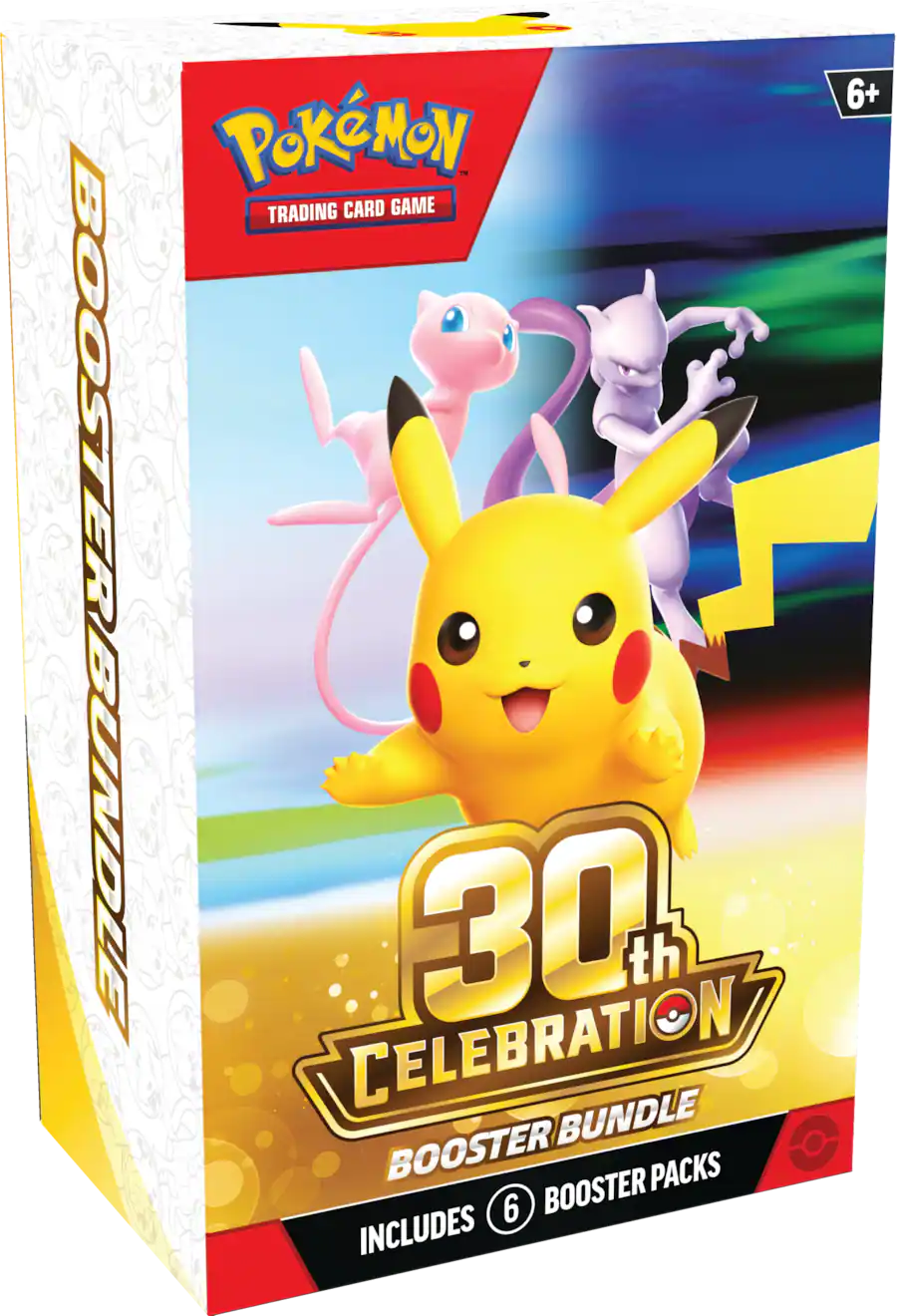 Pokémon TCG: 30th Celebration Booster Bundle – 6 Booster Packs