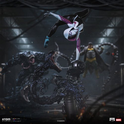 Ghost-Spider Spider-Man vs Villains Battle Diorama Series 1:10 Art Scale Limited Edition Statue
Spider-Man Iron Studios Statues
Item Number: RN57637WNK1