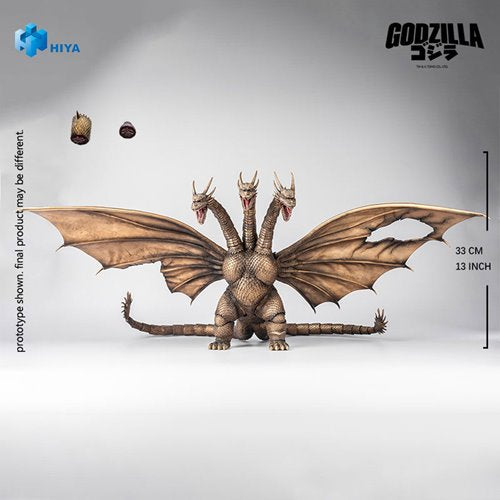 Godzilla vs. King Ghidorah 1991 King Ghidorah Battle Damaged Exquisite Basic Series Action Figure
Godzilla Hiya Toys Action Figures
Item Number: DC204395WNK