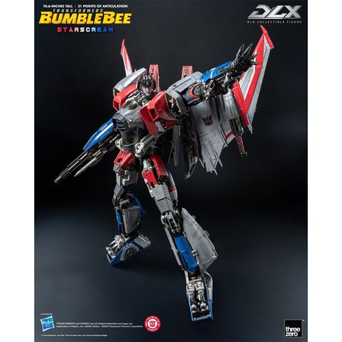 Transformers: Bumblebee Starscream DLX Action Figure
Threezero Transformers Action Figures
Item Number: TH3Z0943WNK