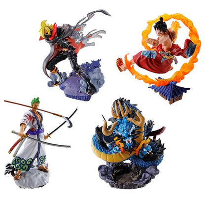 Piece
One Piece Wano Kuni Logbox Re Birth Vol 1 Petitrama Mini-Figure 4-Pack Display
One Piece MegaHouse Statues and Busts
Item Number: BLFMGH51851AWNK
SOLD