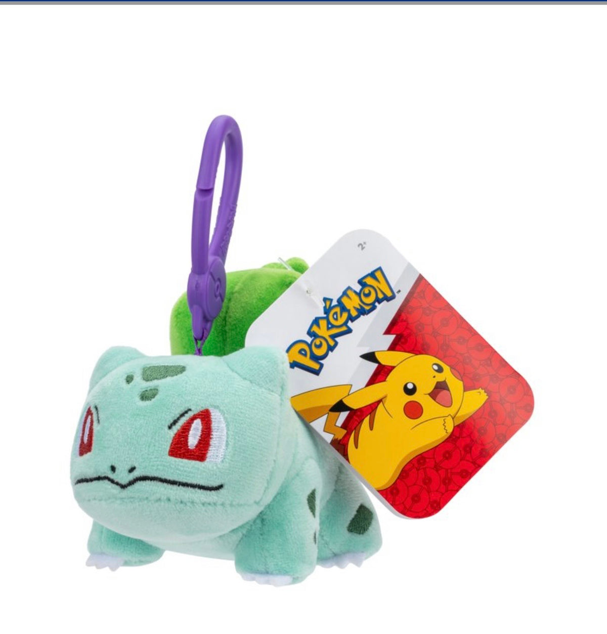 Pokémon Bulbasaur Mini Clip-On Plush