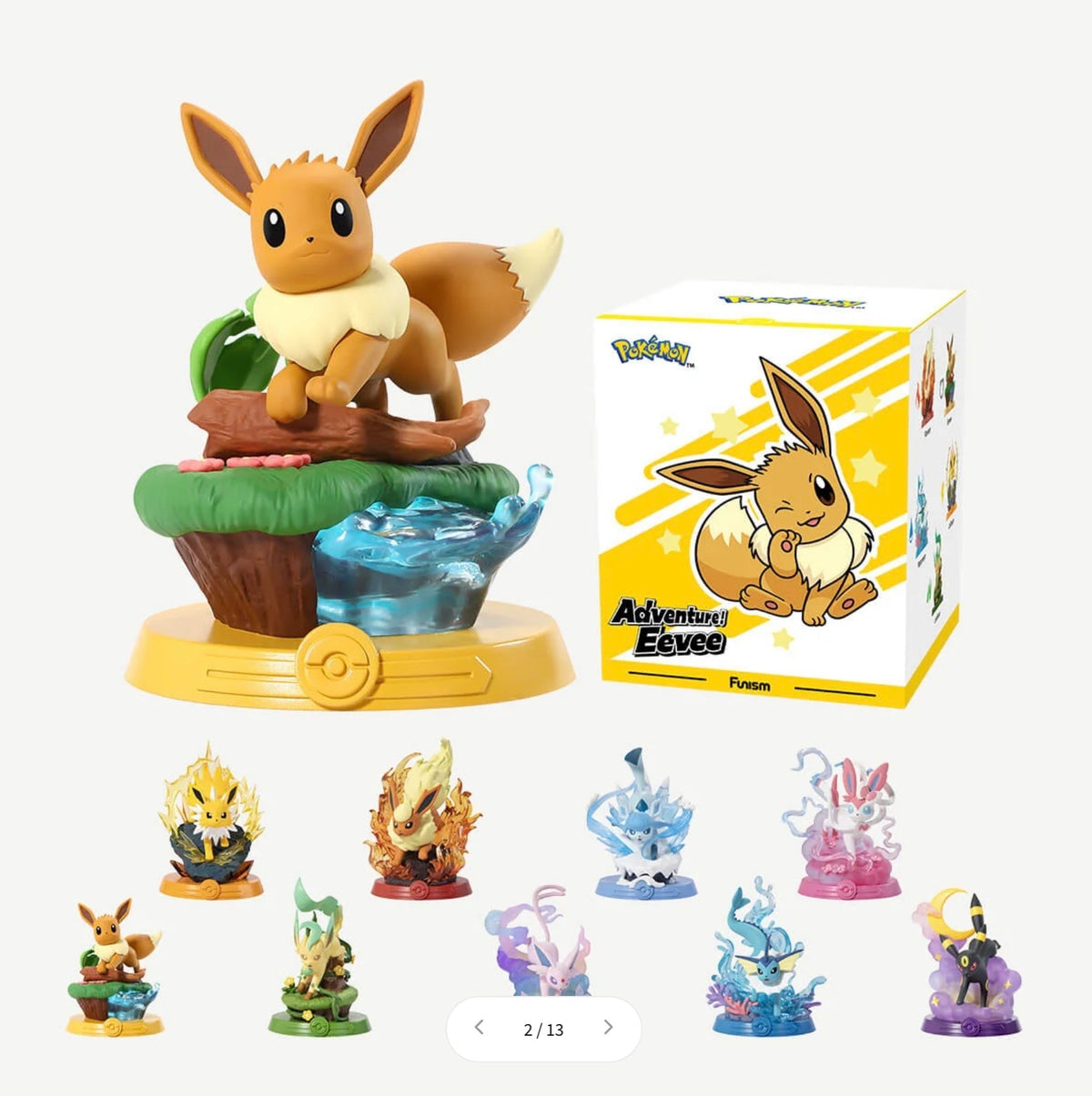 Funism Pokémon Adventure! Eevee Series Blind Box – Single Box