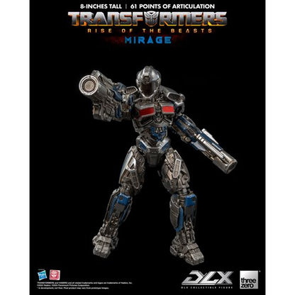 Transformers: Rise of the Beasts Mirage DLX Action Figure
Transformers Threezero Action Figures
Item Number: TH3Z0564WNK