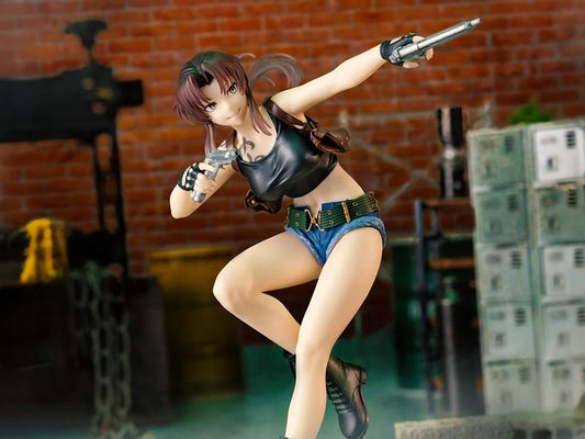 Black Lagoon Vivit Revy Figure by System Service – Official Anime PVC Collectible Statue