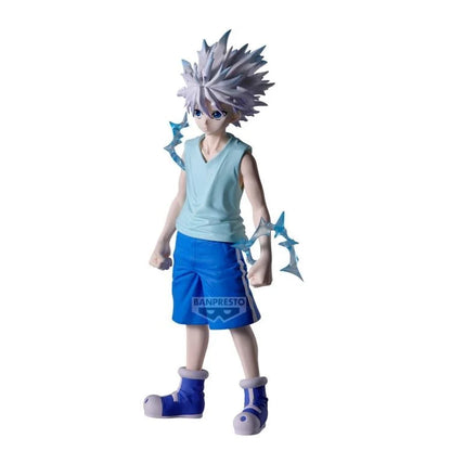 Hunter × Hunter Hunting Archives Killua Figure with Acrylic Stand – 7.9”. Items #SAN71964WNK